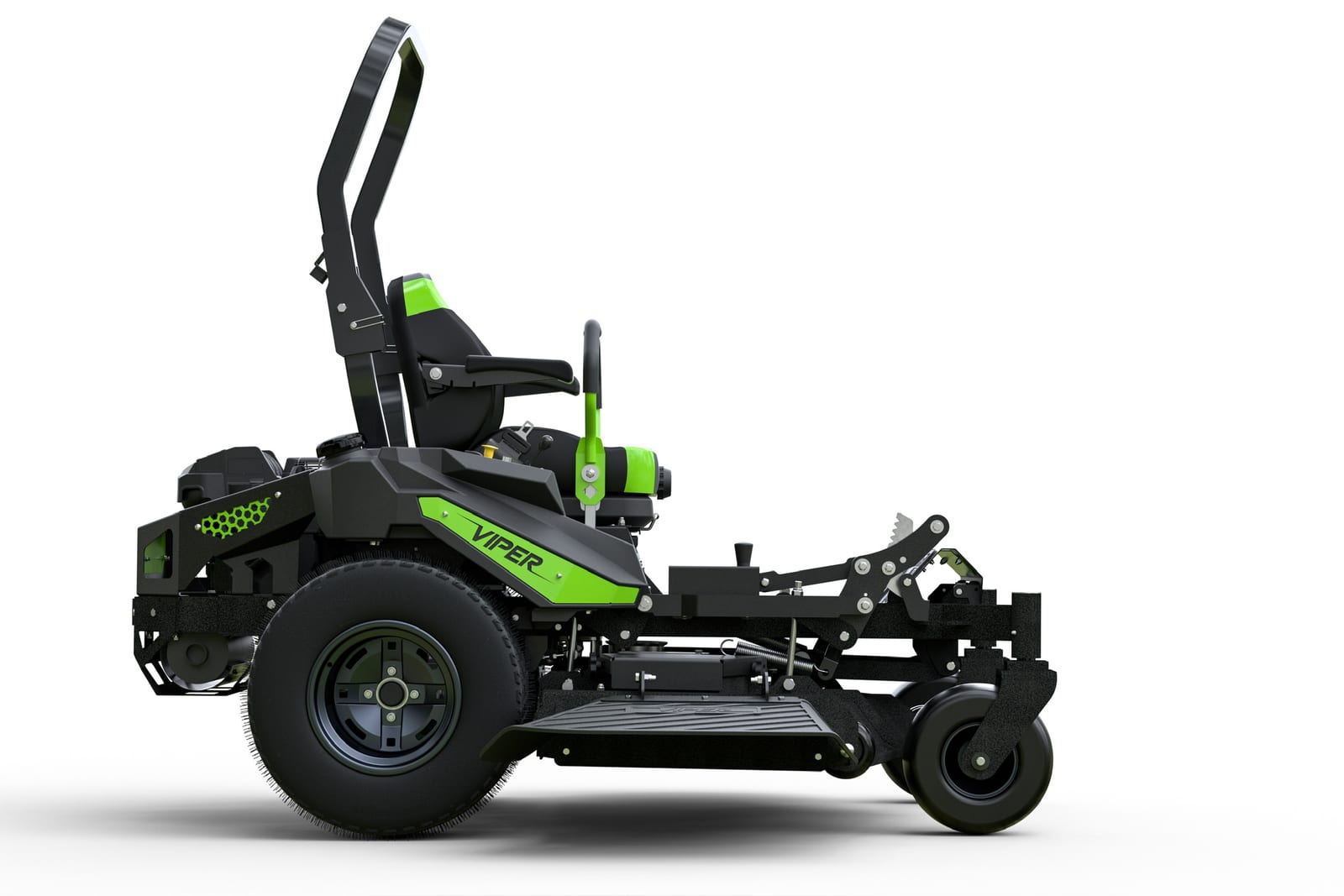 Full mower left side profile on a white background